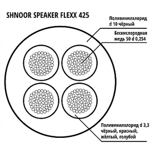 Shnoor "425BLK-100m "