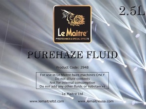 LE MAITRE "PUREHAZE FLUID, 2.5L"